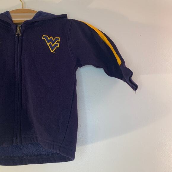 PRO EDGE Unisex Kids “West Virginia” Zip Up Sweatshirt Hoodie / Size: 12 Months - Picture 8 of 8